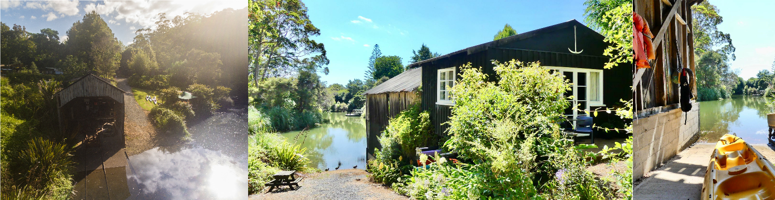 Boat House Glamping Pagoda Lodge External