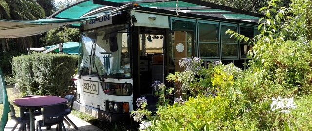 Glamping Bus External